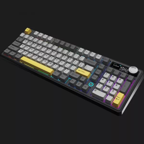 Клавіатура Ajazz AK980 V2 Maillard Switch (Black) (UA)