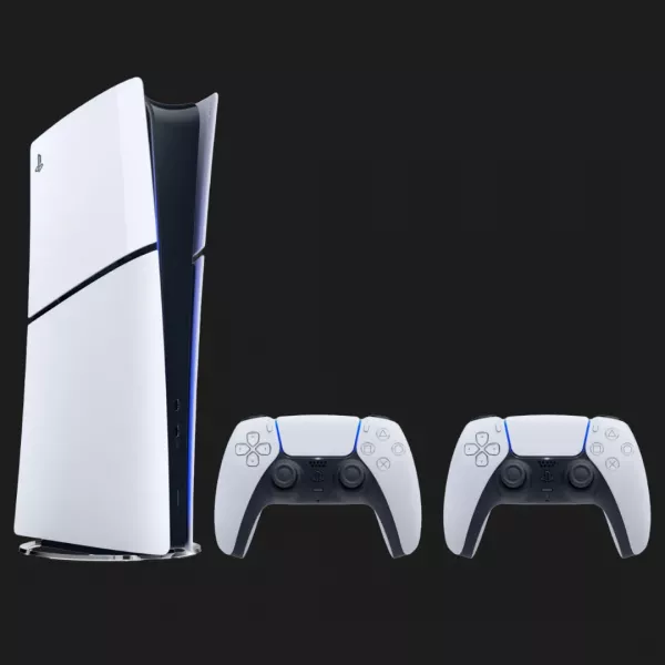 Ігрова приставка Sony PlayStation 5 Slim (Digital Edition) (825GB) + Dualsense (Standard)