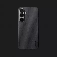 Чохол Pitaka Ultra-Slim Case для Samsung S25+ (Black/Gray Twill)
