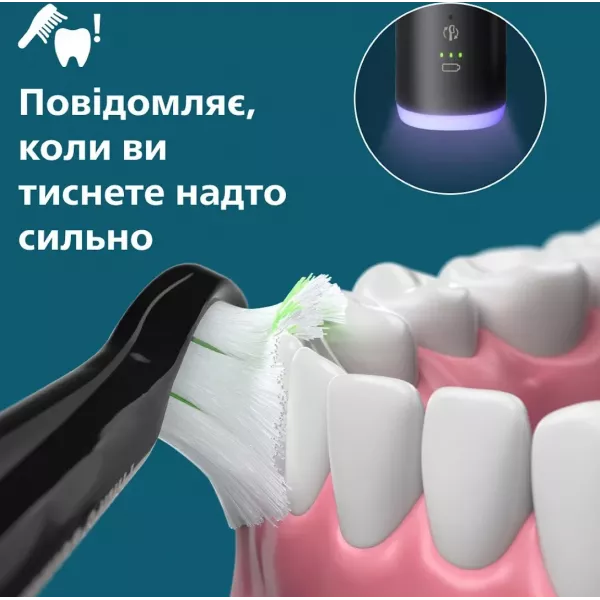 Зубна електрощітка Philips Sonicare Series 7100 with Travel Case (Black)