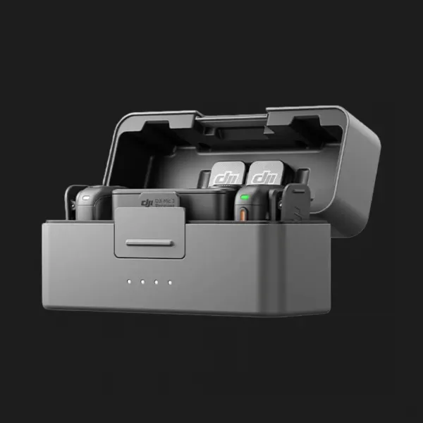 Мікрофонна радіосистема DJI Mic 3 (2 TX + 1 RX + Charging Case) (CP.RN.00000480.01)