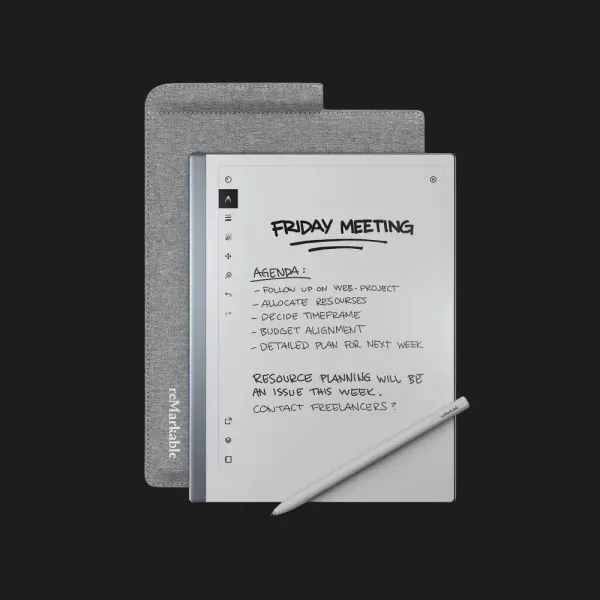 Оригінальний чохол Folio для reMarkable 2 Polymer Weave (Gray)